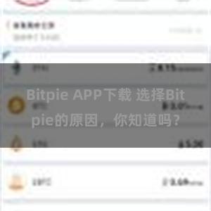 Bitpie APP下载 选择Bitpie的原因，你知道吗？