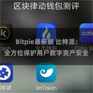 Bitpie最新版 比特派：全方位保护用户数字资产安全