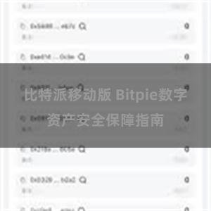 比特派移动版 Bitpie数字资产安全保障指南