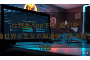 比特派App下载  咱们冷落世界不要从不解渠谈下载冷钱包