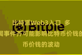 比特派Web3入口  多样新闻事件齐可能影响比特币价钱的波动