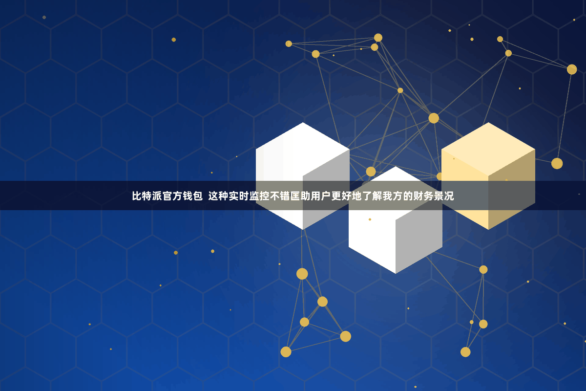 比特派官方钱包  这种实时监控不错匡助用户更好地了解我方的财务景况